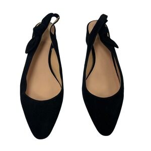 J. Crew Black Suede Heels